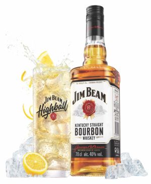 Jim Beam White Label Bourbon Whiskey 70cl