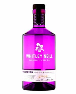 Whitley Neill Rhubarb & Ginger Gin 70 cl